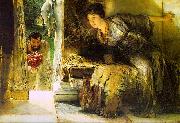 Alma Tadema Welcome Footsteps Sweden oil painting reproduction